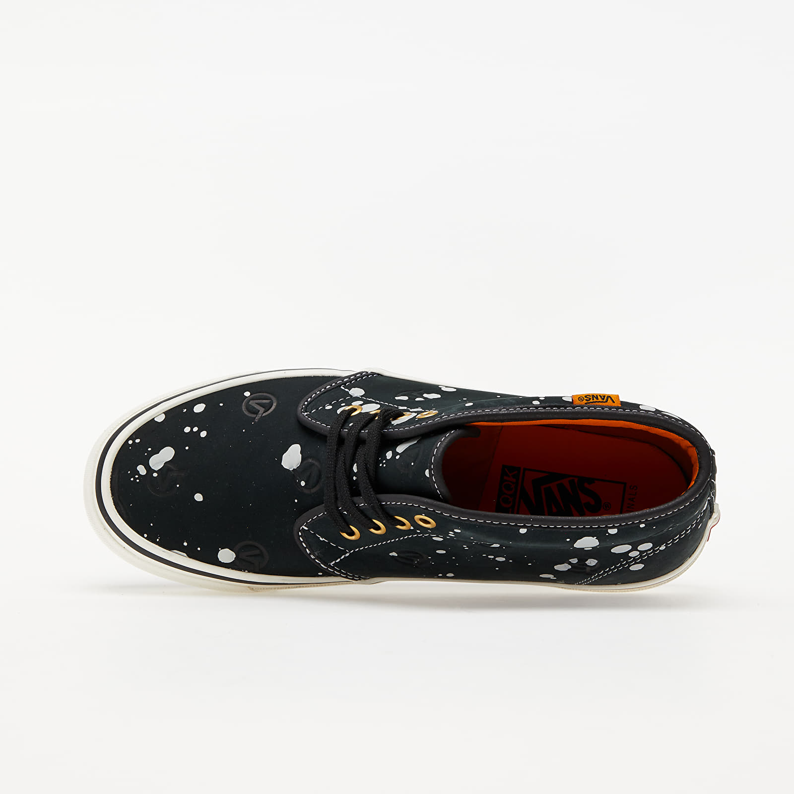 Pánske tenisky a topánky Vans Vault OG Chukka Boot LX (LQQK Studio) Circle V Spit True Black