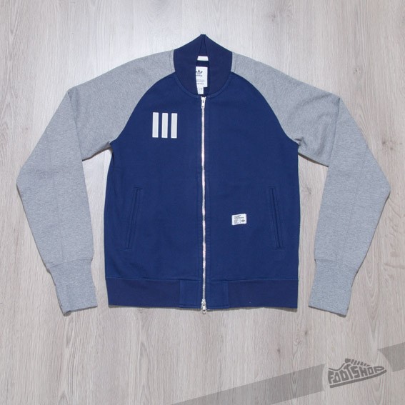 Hoodies and sweatshirts adidas Originals x Bedwin Heartbreakers Sweat Track Jacket Dark Blue