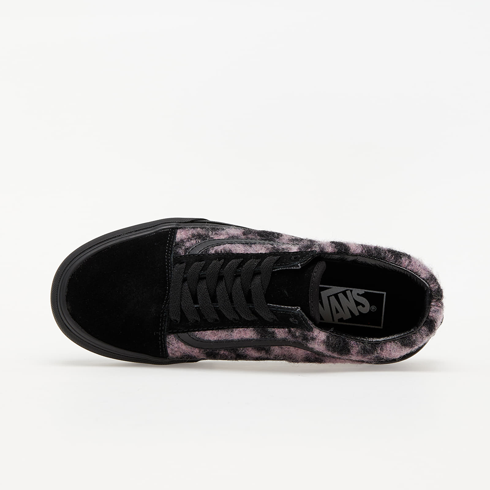 Pánské tenisky a boty Vans Old Skool Platform (Mix Leopard) Pink/ Black