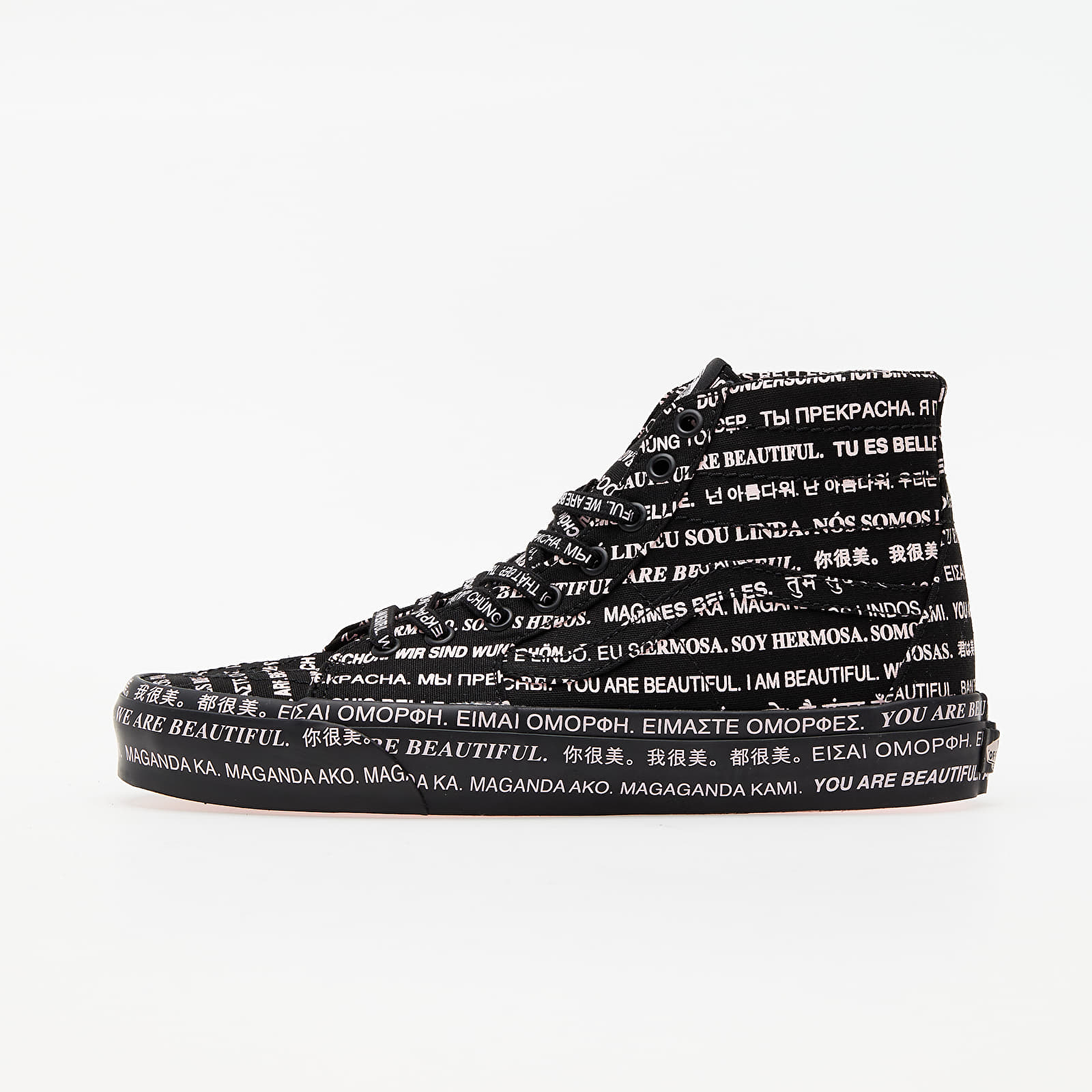 Încălțăminte și sneakerși pentru bărbați Vans Sk8-Hi Tapered (We Are Beatiful) Black/ Black