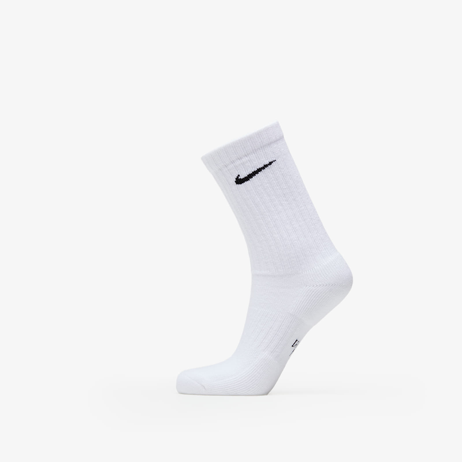 Dječje čarape Nike Everyday Kids' Cushioned Crew Socks (3 Pairs) White/ Black