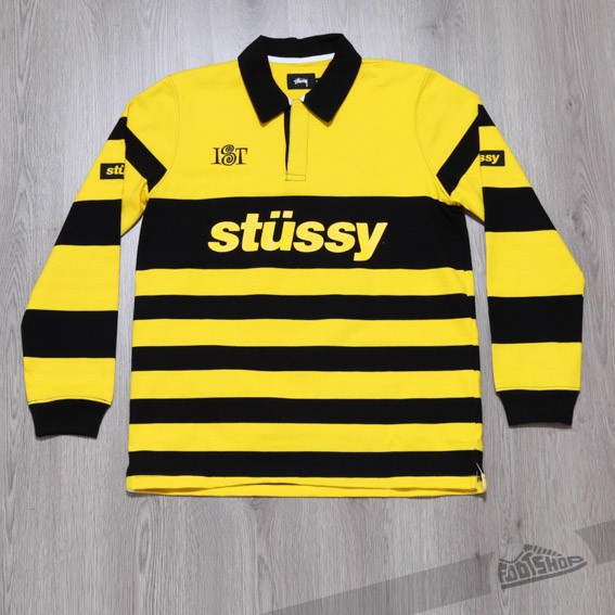 Rugby shirt stussy hot sale