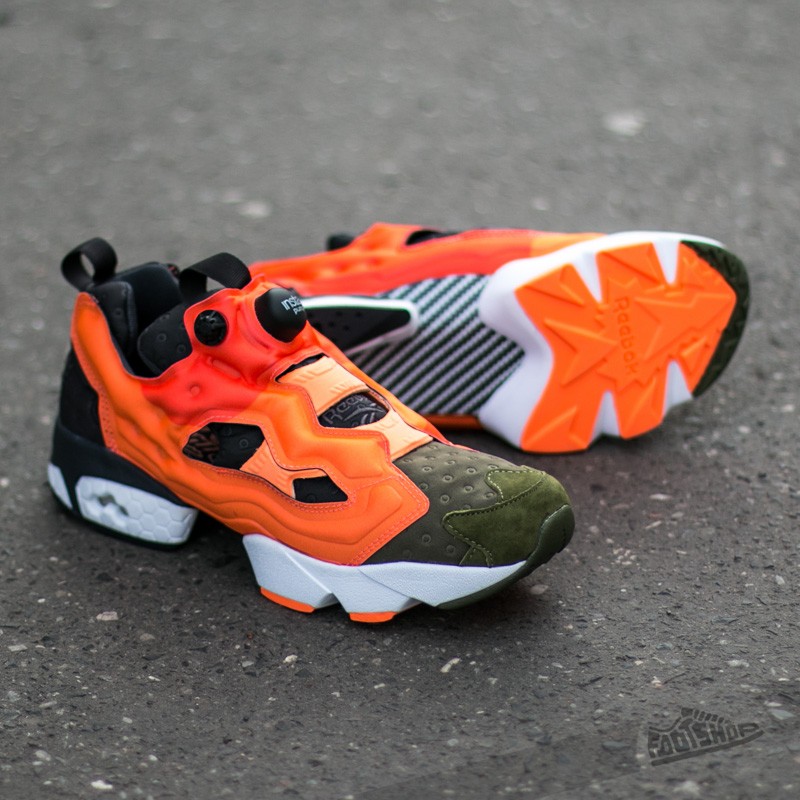 Buty męskie Reebok Instapump Fury Asym Canopy Green/ Peach/ Red