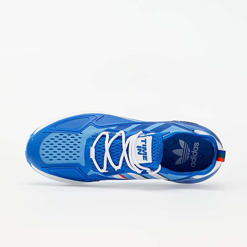 adidas x Ninja ZX 2K Boost Blue/ Ftw White/ Core Green | Footshop