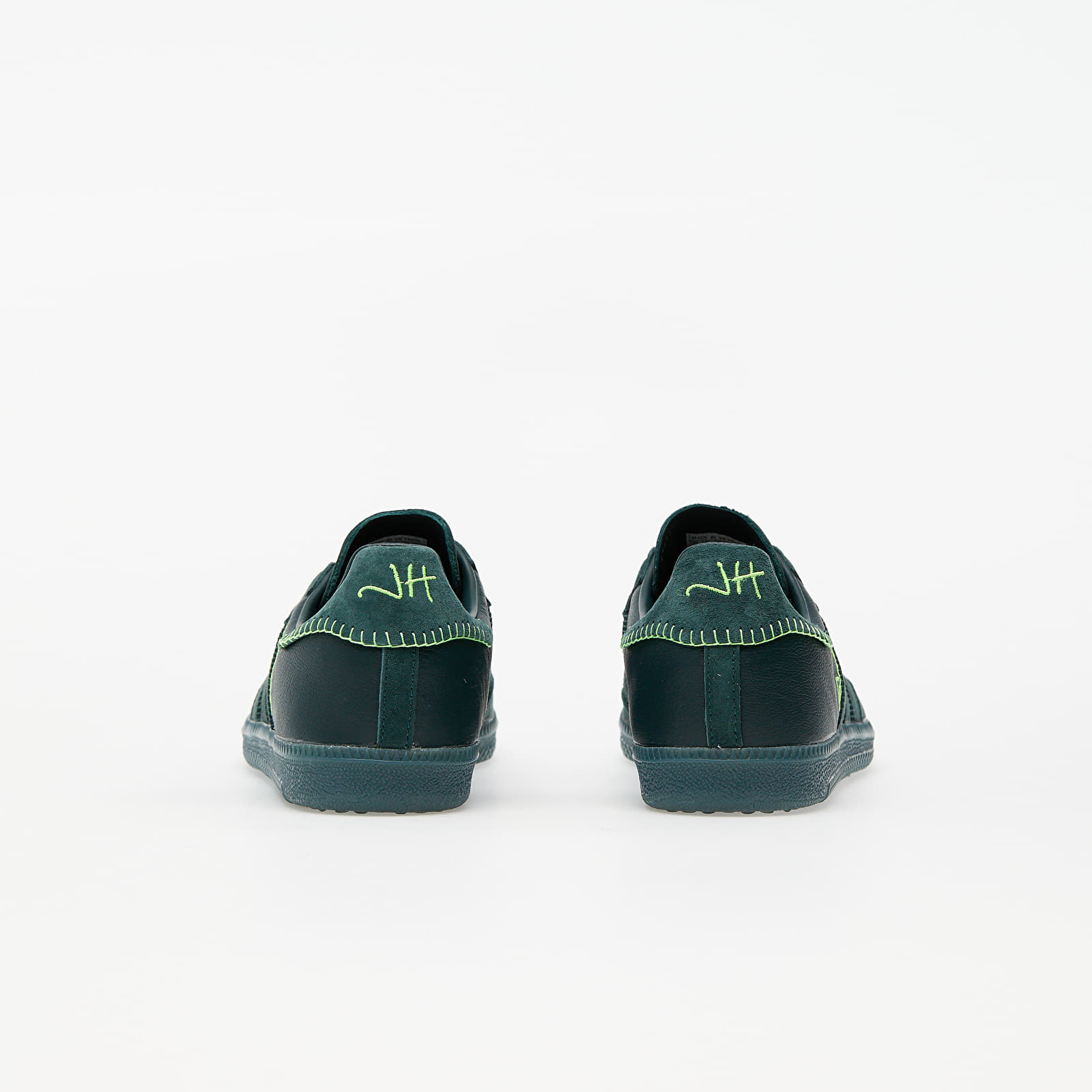 Men's shoes adidas x Jonah Hill Samba Green Night F17/ Mineral Green/ Ecru Tint