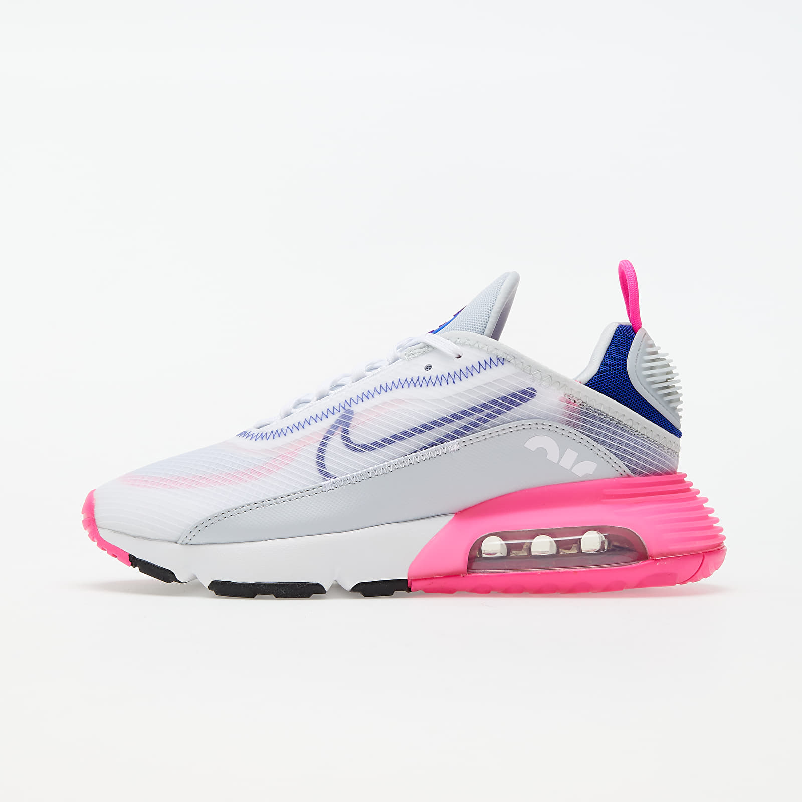 Дамски кецове и обувки Nike W Air Max 2090 White/ Concord-Pink Blast-Pure Platinum