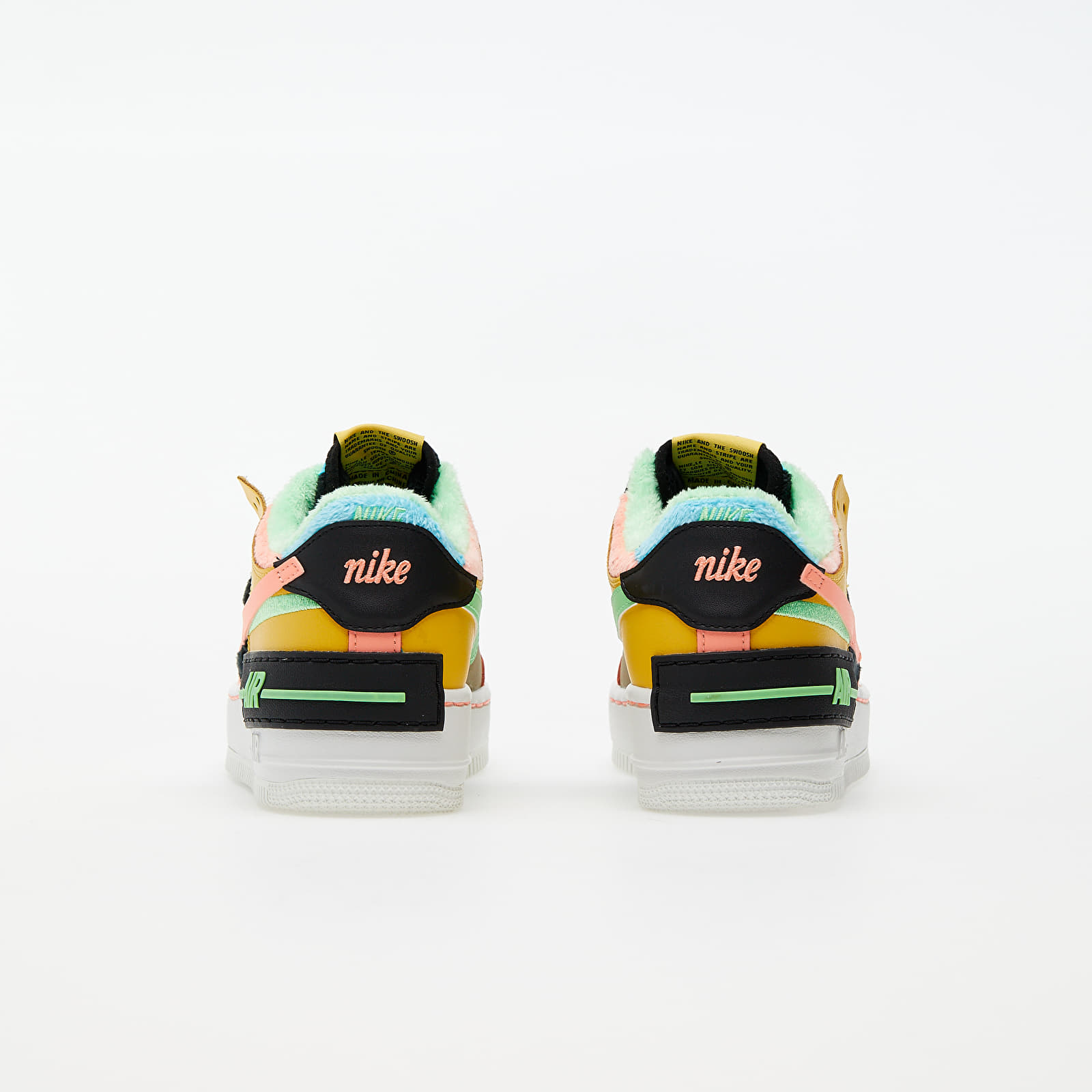 Damen Sneaker und Schuhe Nike W Air Force 1 Shadow SE Solar Flare/ Atomic Pink-Baltic Blue