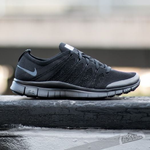 Nike free flyknit 5.0 nsw sales mens black