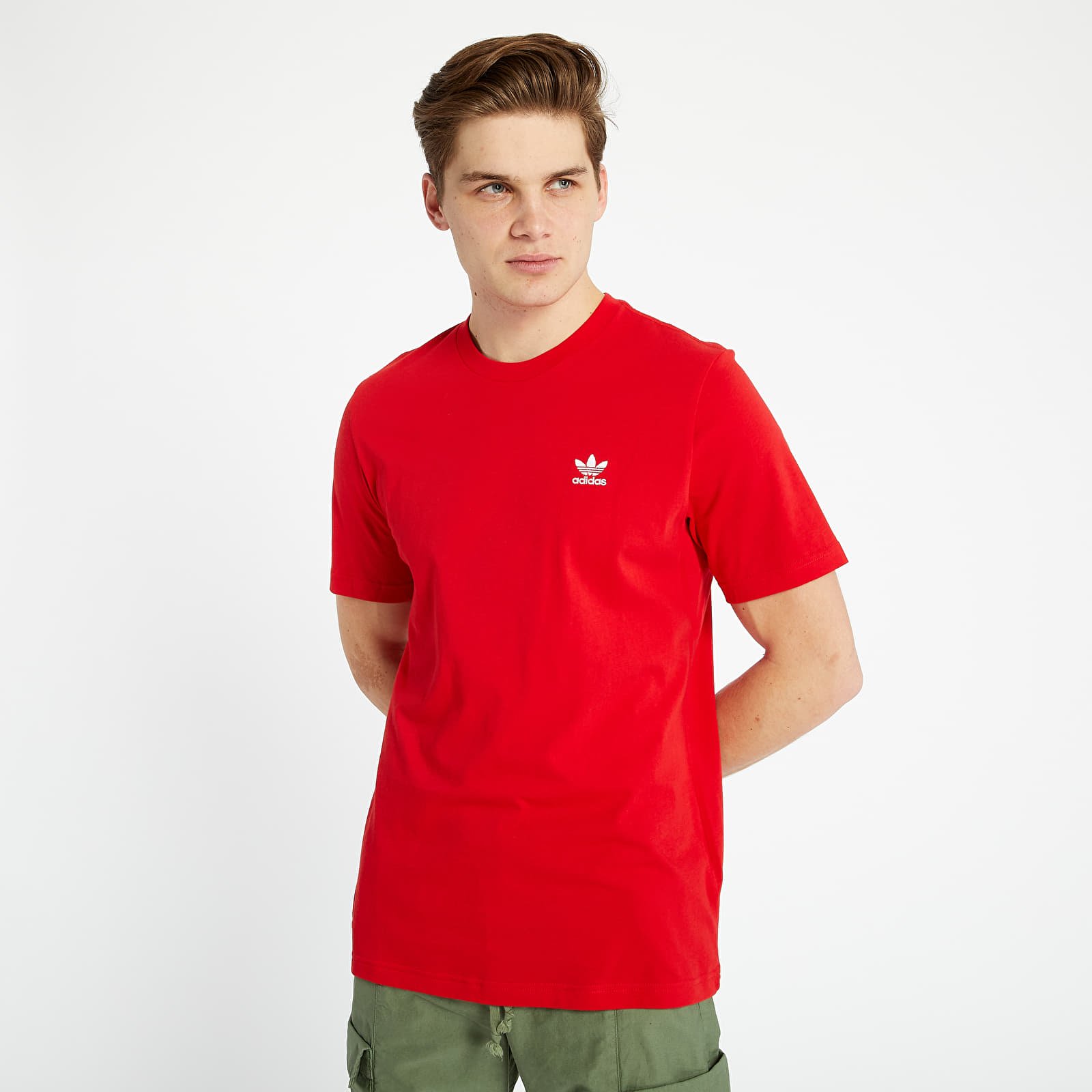adidas T-shirts adidas Essential Tee Red