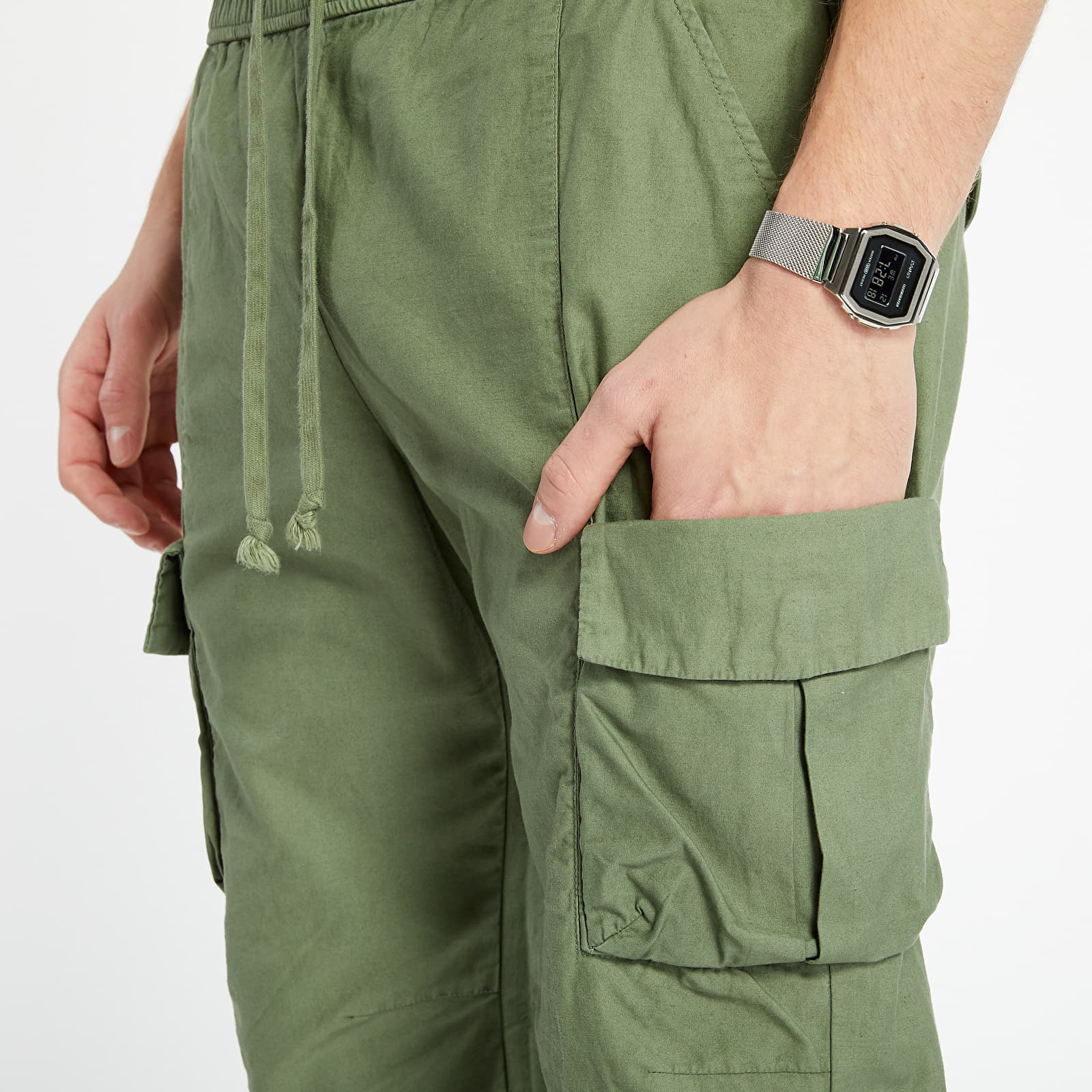 Pants John Elliott Back Sateen Cargo Pants Olive