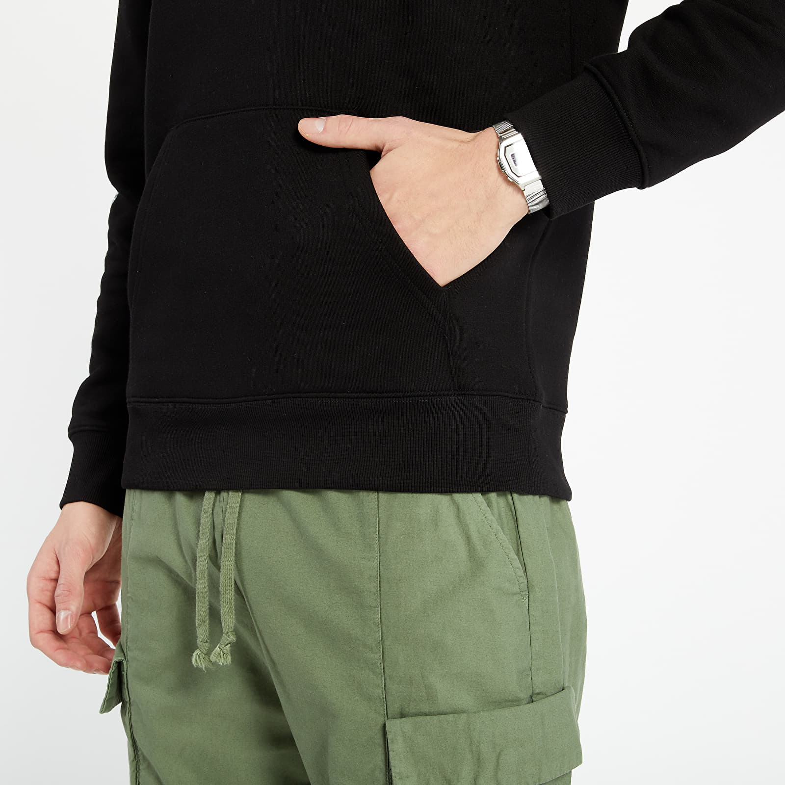 Džemperiai su gobtuvais ir džemperiai Carhartt WIP Race Play Hoodie Black