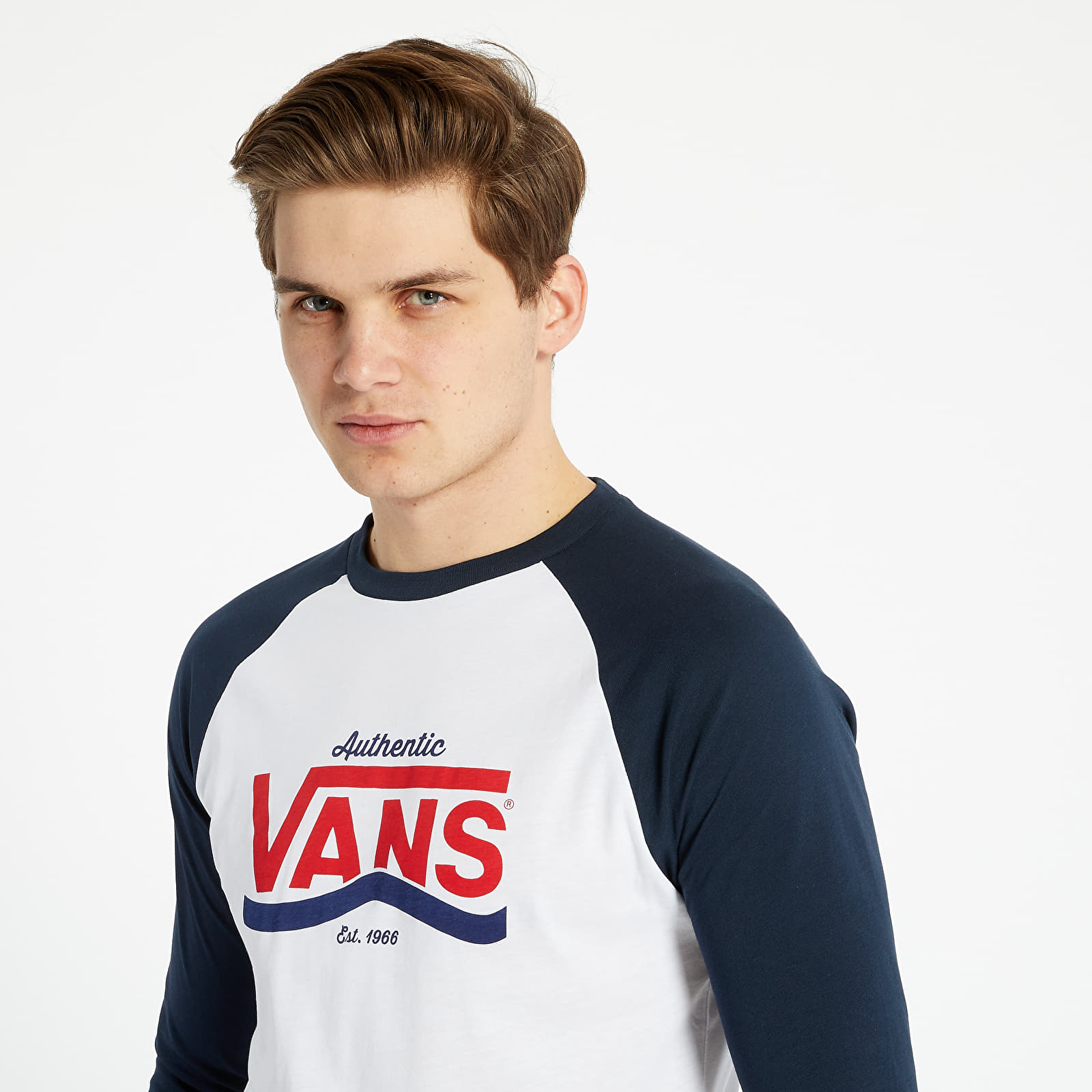 Tricou Vans Classic Raglan Tee White