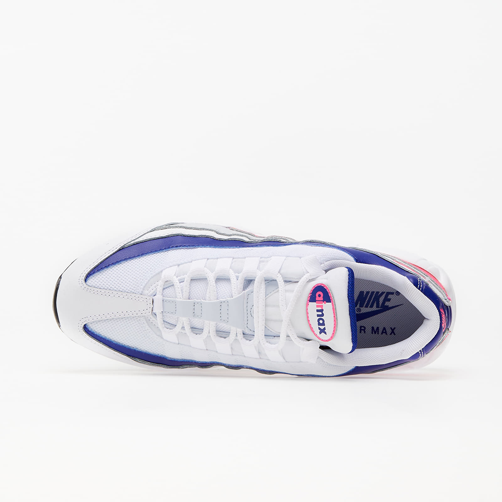 White pink and blue air max 95 online