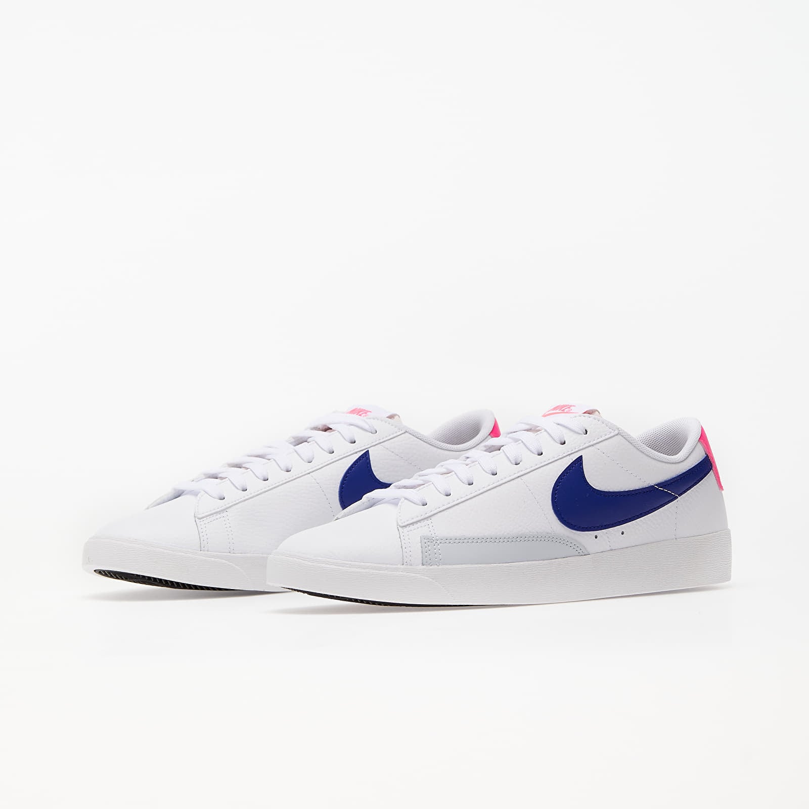 Zapatillas mujer Nike Wmns Blazer Low White/ Concord-Hyper Pink-Pure Platinum