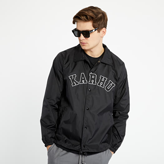 Kurtki Karhu Worldwide Coach Jacket Black | Footshop