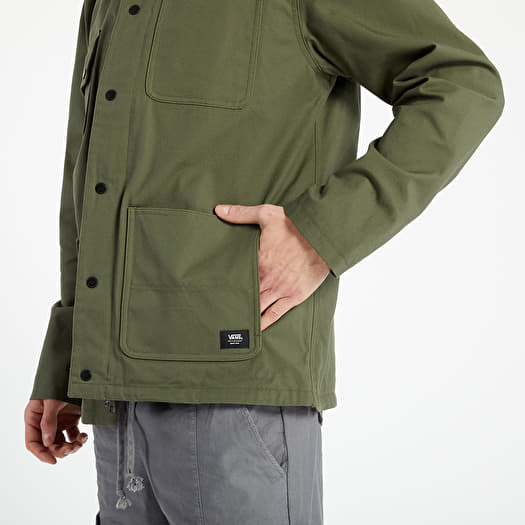 Vans drill chore coat grape leaf store