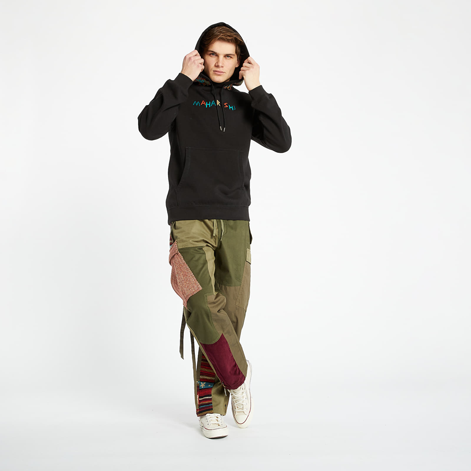 Hoodies and sweatshirts  Maharishi Liberty Dragon Hooded Sweat Black