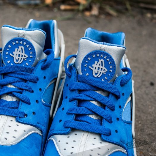 Men s shoes Nike Air Huarache Run Premium Varsity Royal Wolf Grey Footshop