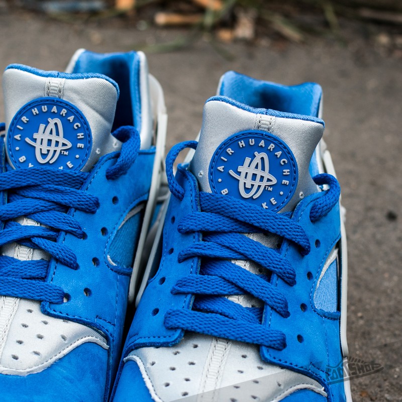 Men s shoes Nike Air Huarache Run Premium Varsity Royal Wolf Grey