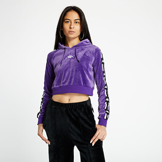 Kappa crop top hoodie new arrivals