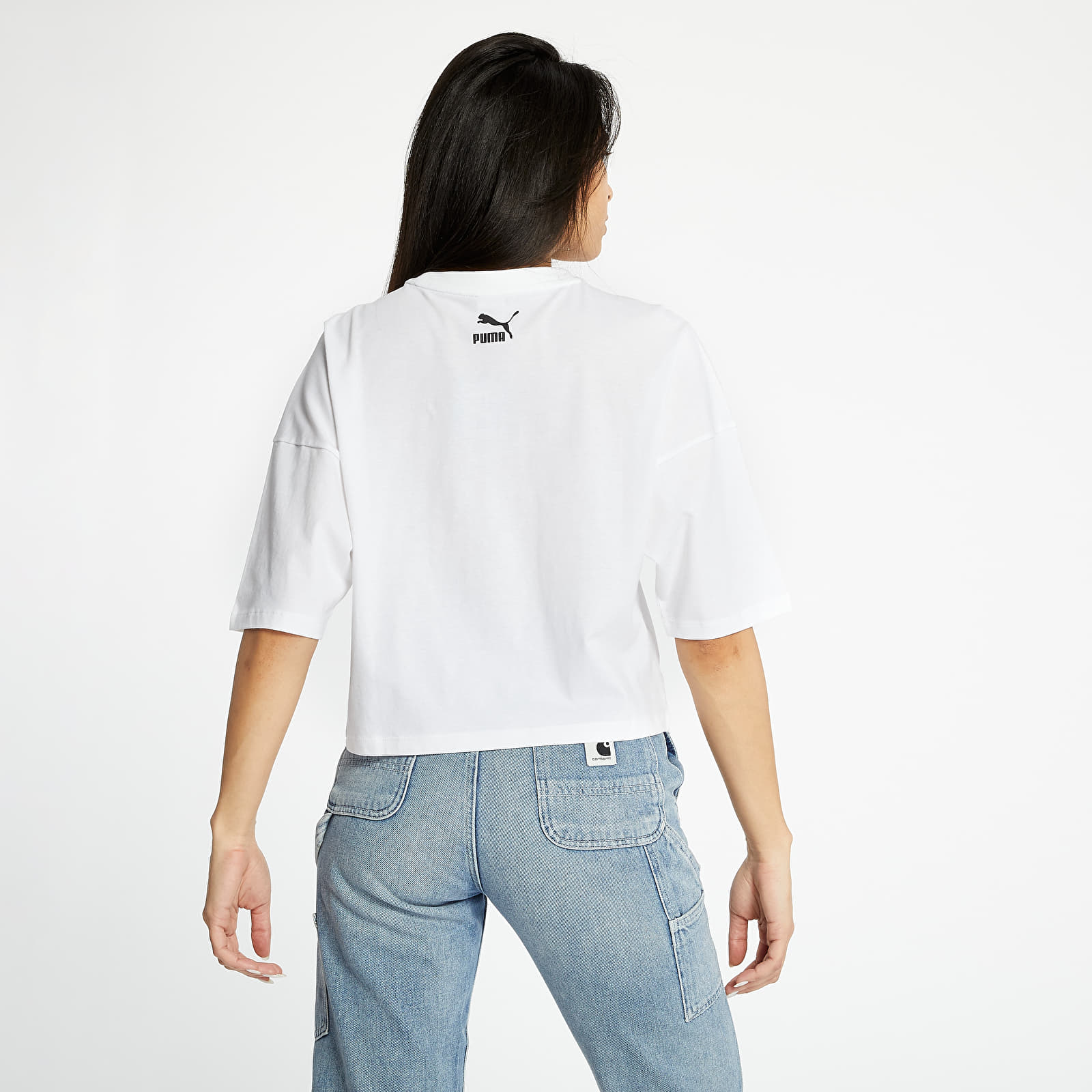 Тениски Puma Classics Loose Fit Tee Puma White-animal