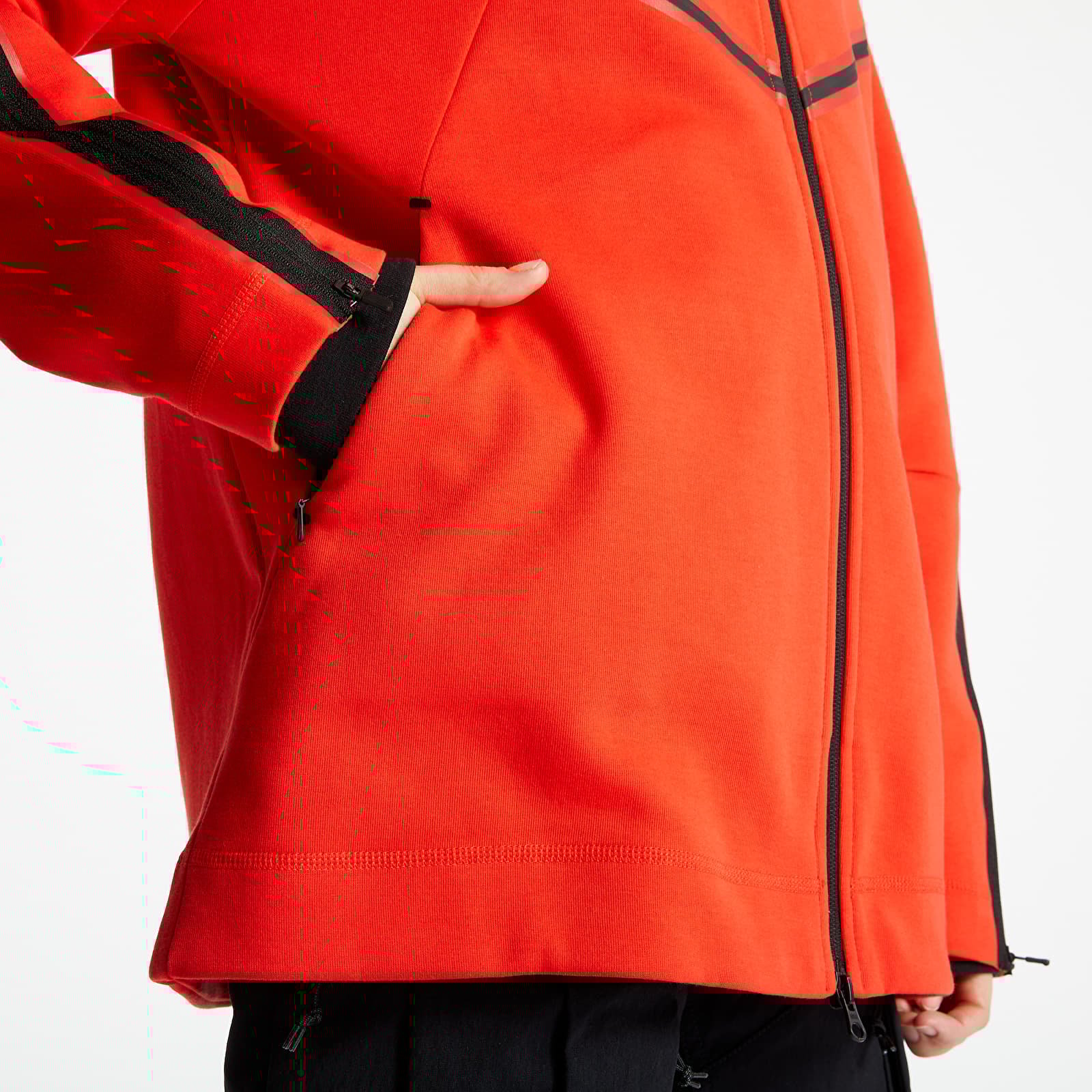 Kapucnis pulóverek és pulcsik Nike Sportswear Tech Fleece Feminina Red