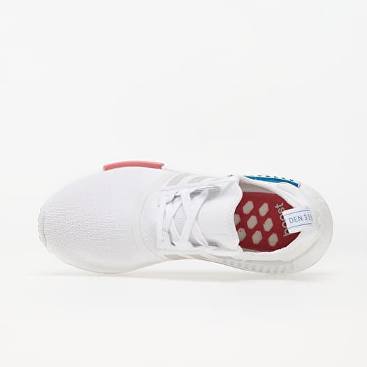 Adidas nmd r1 store bianche e rosse donna