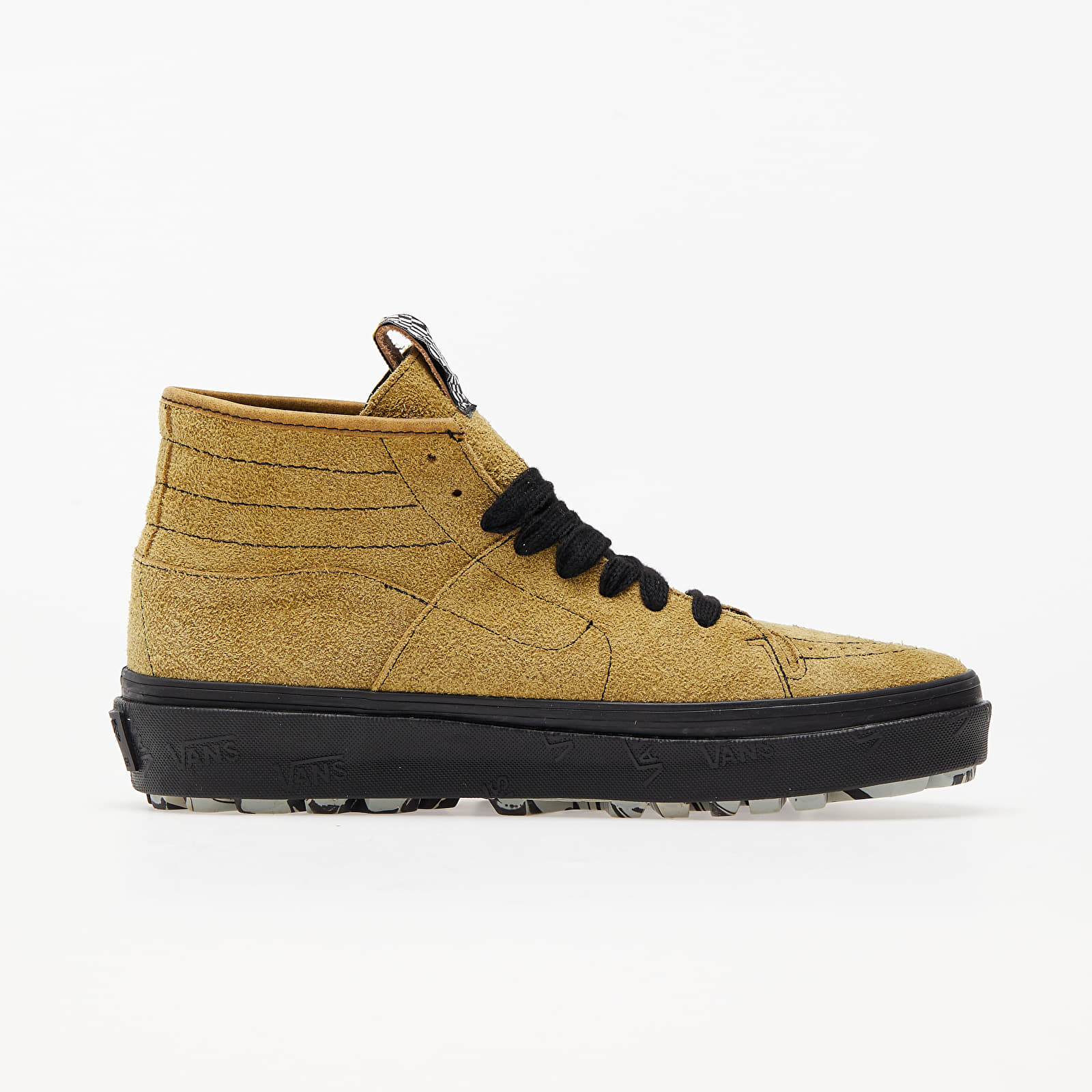 Scarpe uomo Vans Vault x Taka Hayashi Sk8-Boot LX (Hairy Suede) Tapenade/ Black
