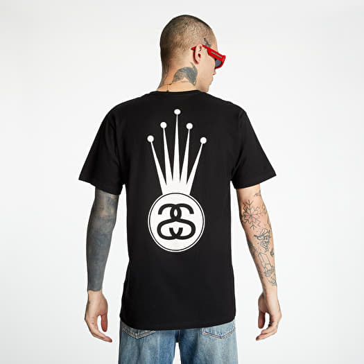 Stüssy Crown Link T-shirt Black | Footshop