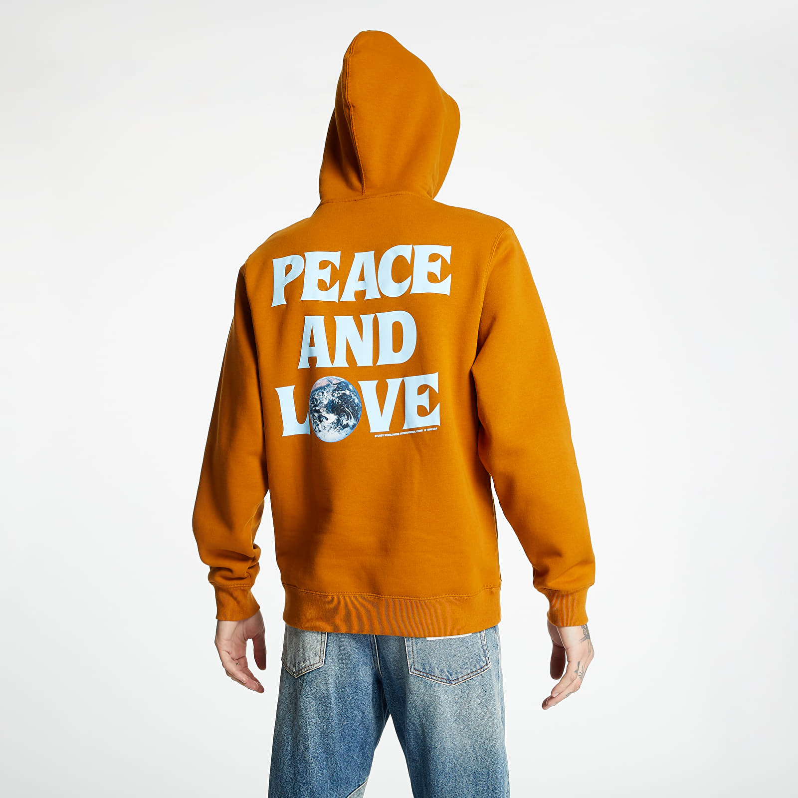Peace and love hoodie stussy outlet