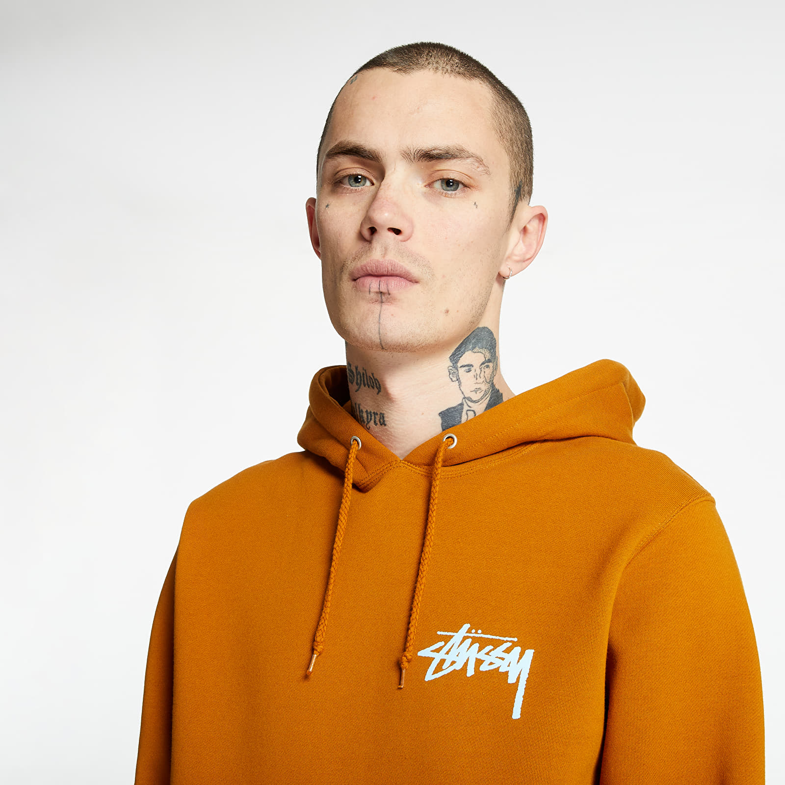 Hoodies and sweatshirts Stussy Peace Love Hoodie Caramel Footshop