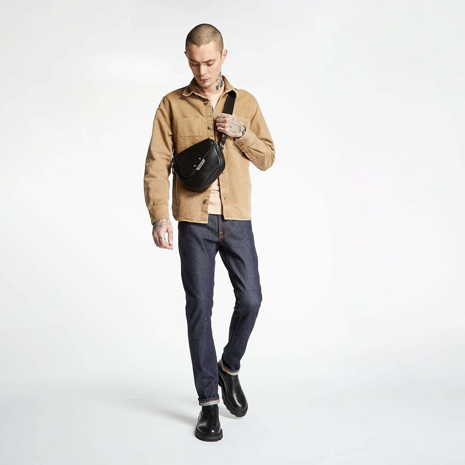 Jackets Carhartt WIP Glenn Shirt Jac Hamilton Brown