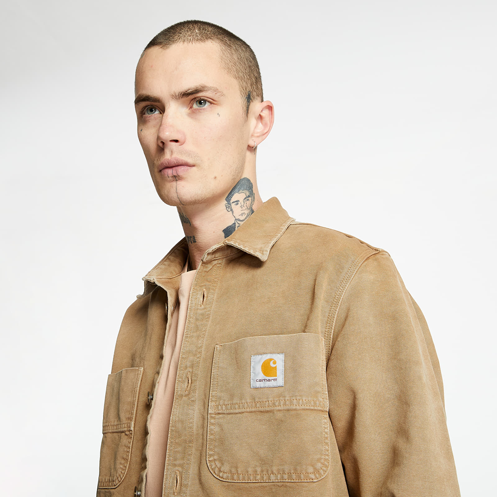 Jackets Carhartt WIP Glenn Shirt Jac Hamilton Brown Footshop