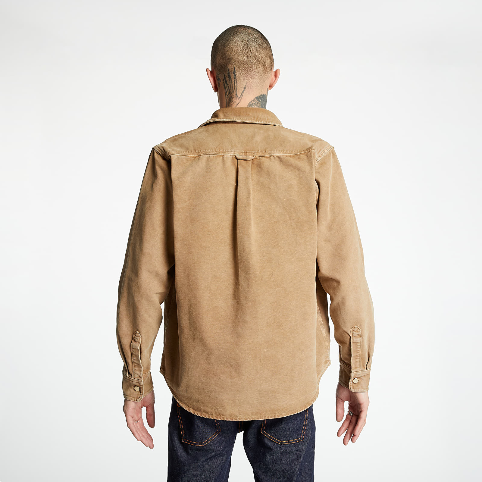 Jackets Carhartt WIP Glenn Shirt Jac Hamilton Brown