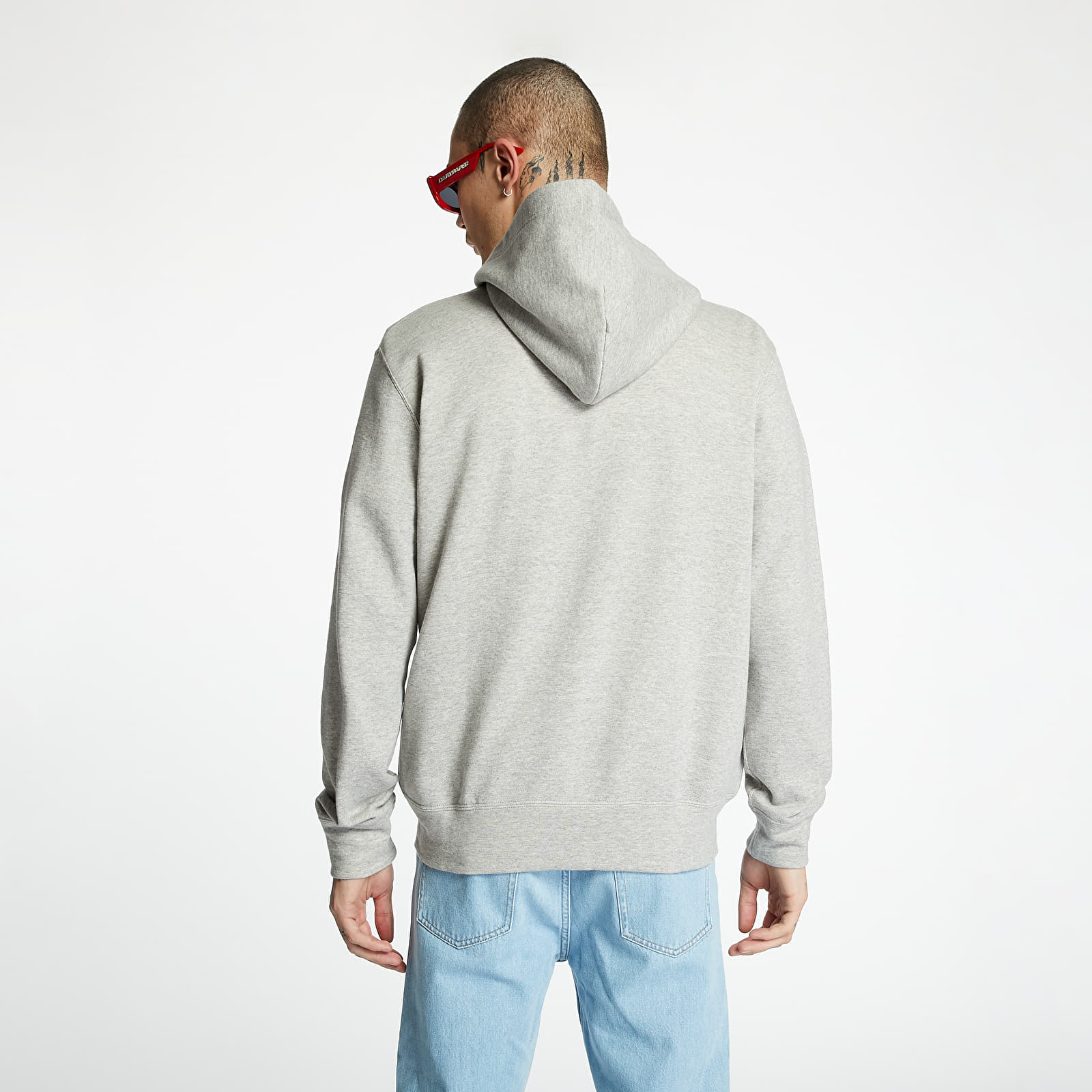 Sudaderas Comme des Garcons PLAY Full Zip Hoodie Grey