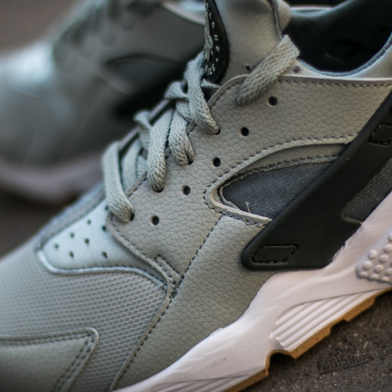 Herren Sneaker und Schuhe Nike Air Huarache Shark/ Anthracite-Hasta-White