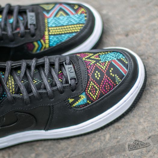 Women s shoes Nike Wmns Air Force 1 Hi BHM QS Black Black Noble Red Summit White Footshop