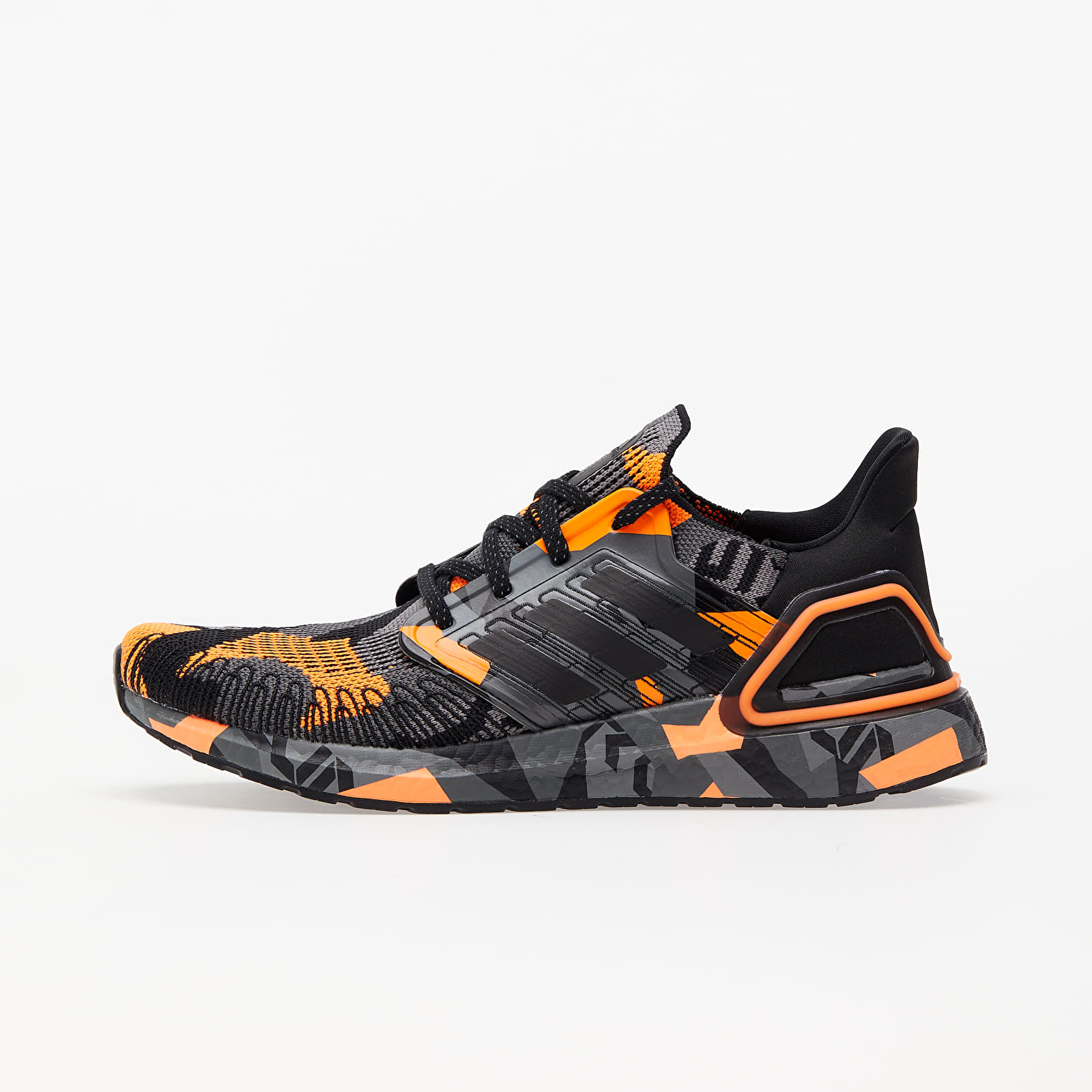Herren Sneaker und Schuhe adidas UltraBOOST 20 Core Black/ Core Black/ Signature Orange