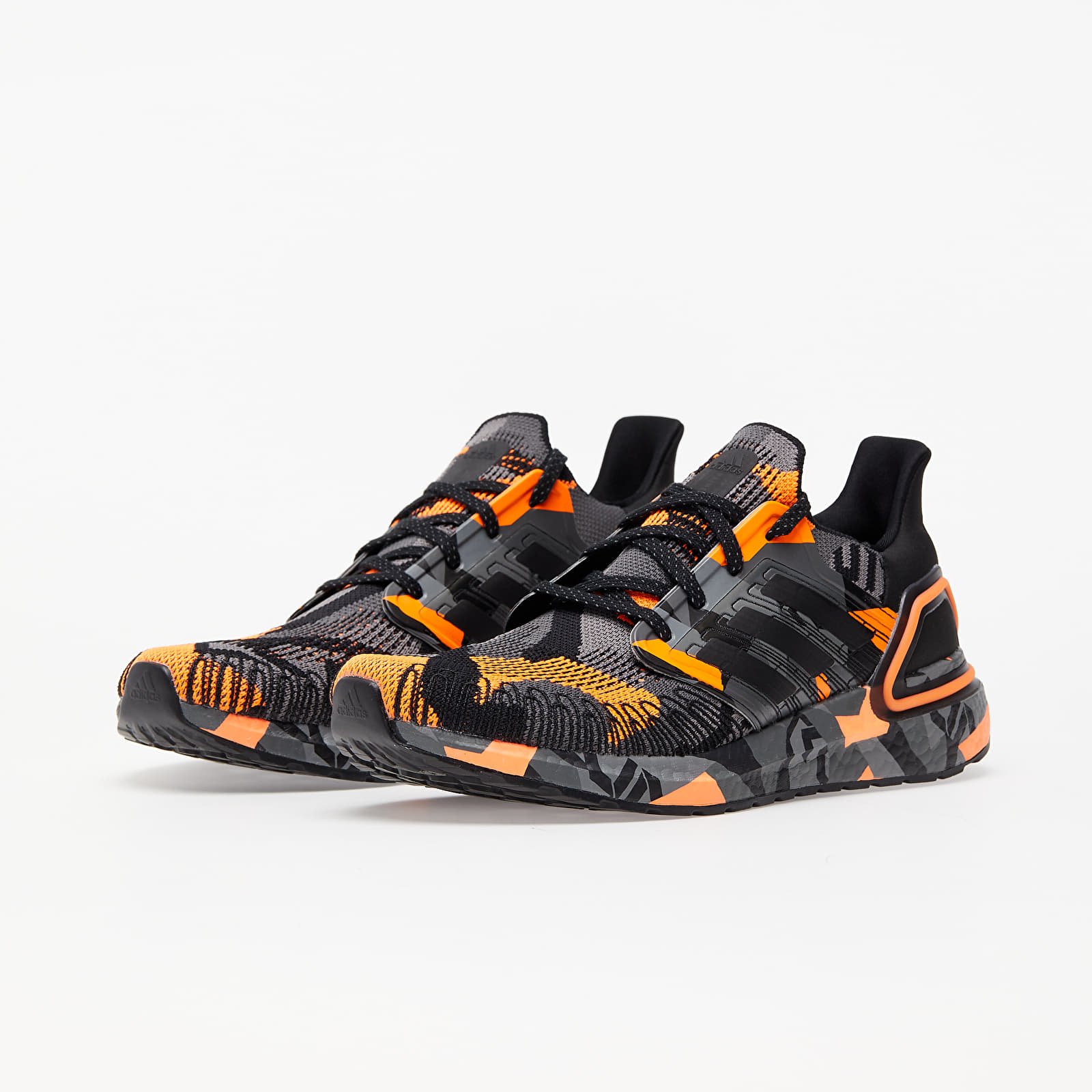 Men s shoes adidas UltraBOOST 20 Core Black Core Black Signature Orange Footshop