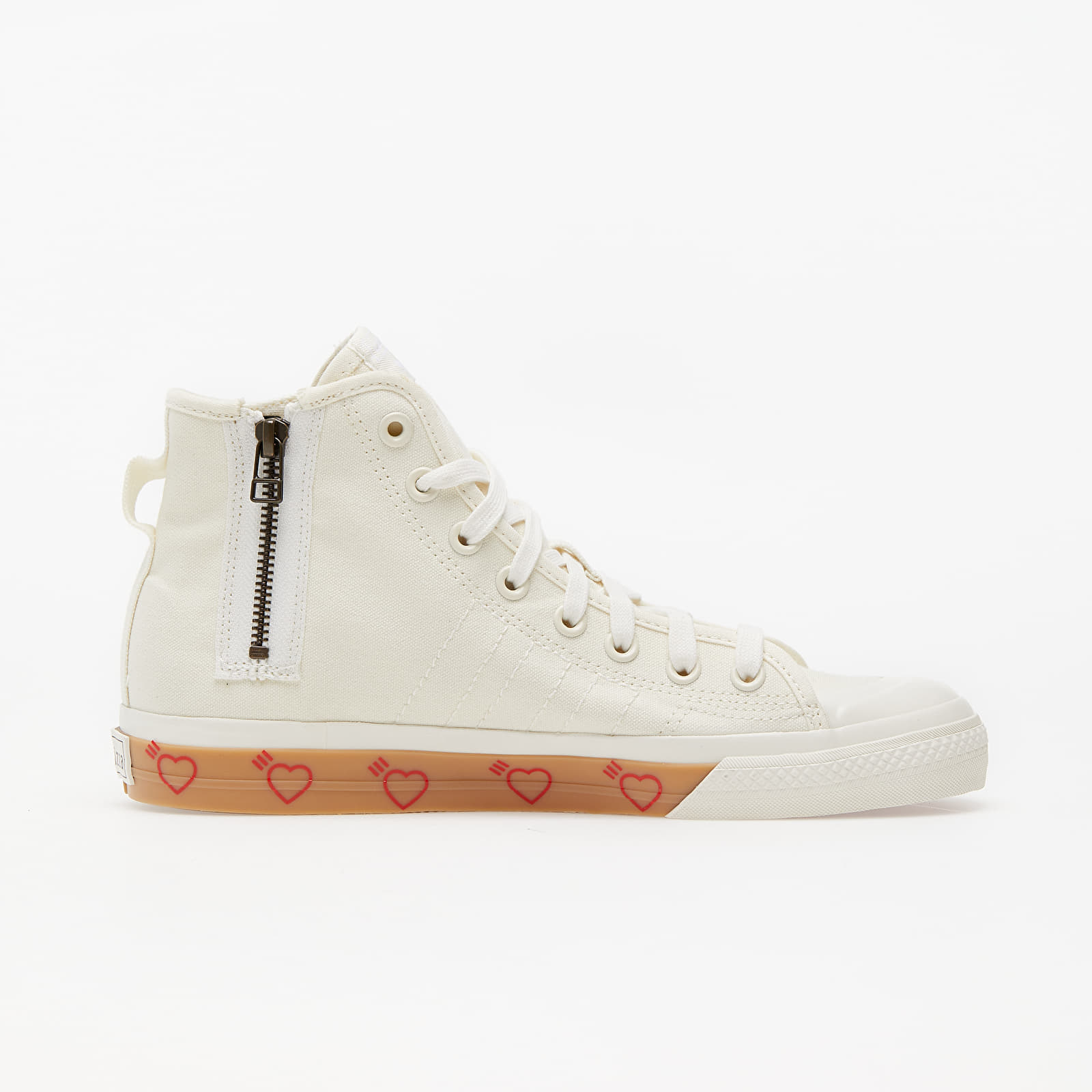 Pánské tenisky a boty adidas Nizza Hi Human Made Off White/ Off White/ Off White