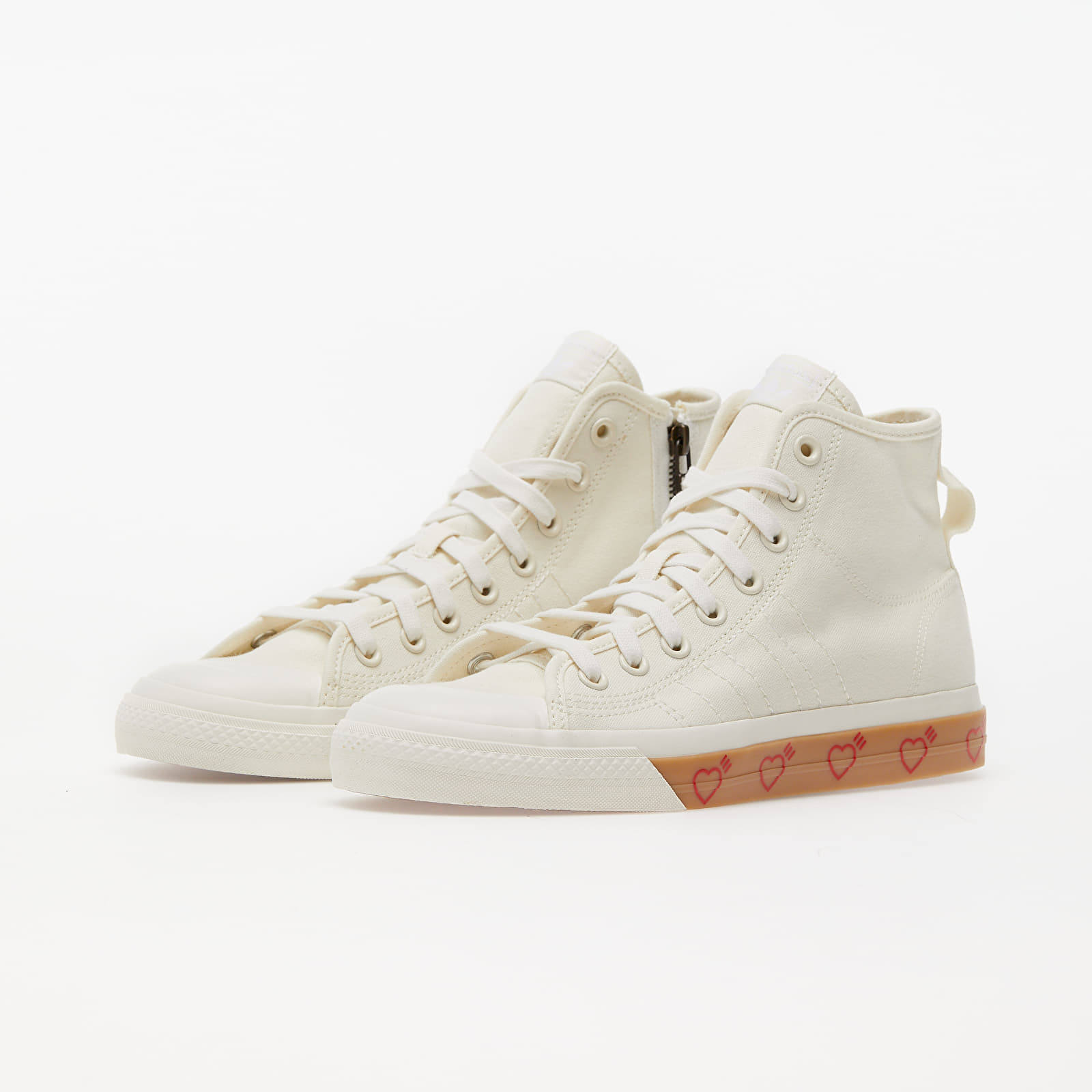 Pánské tenisky a boty adidas Nizza Hi Human Made Off White/ Off White/ Off White
