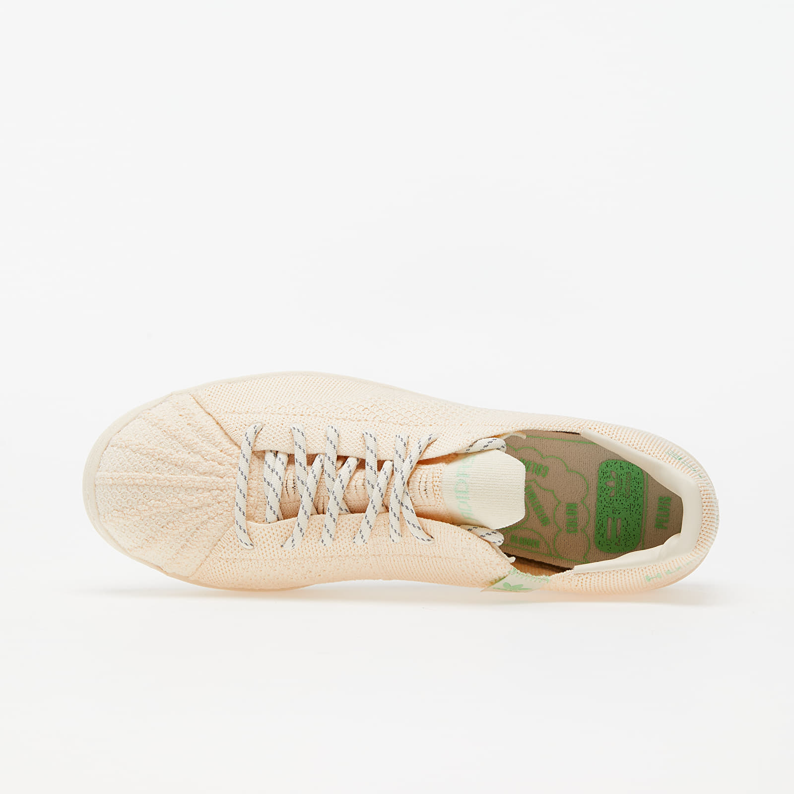 Men's shoes adidas x Pharrell Williams Superstar Pk Ecru Tint/ Core White/ Glow Mint