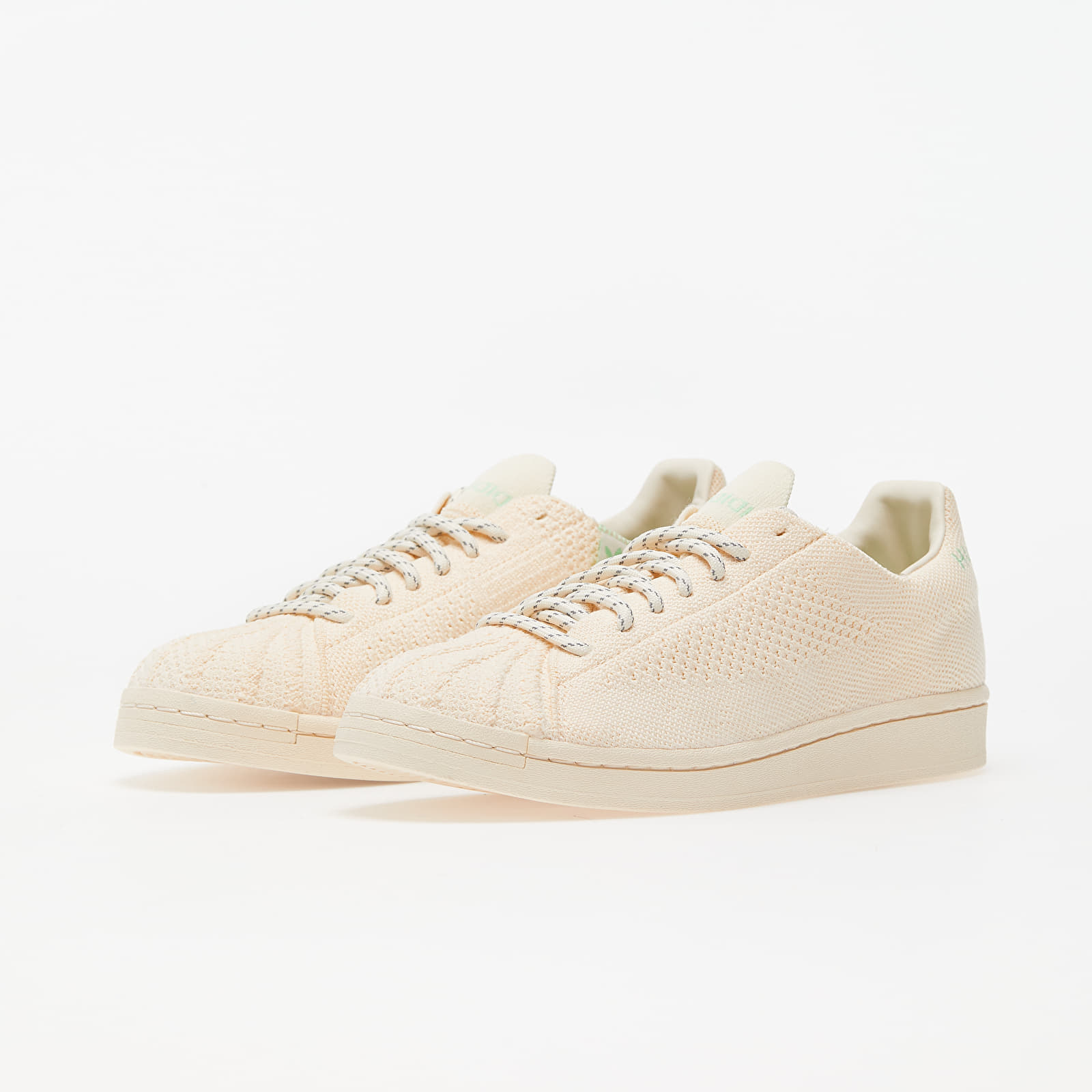 Men's shoes adidas x Pharrell Williams Superstar Pk Ecru Tint/ Core White/ Glow Mint