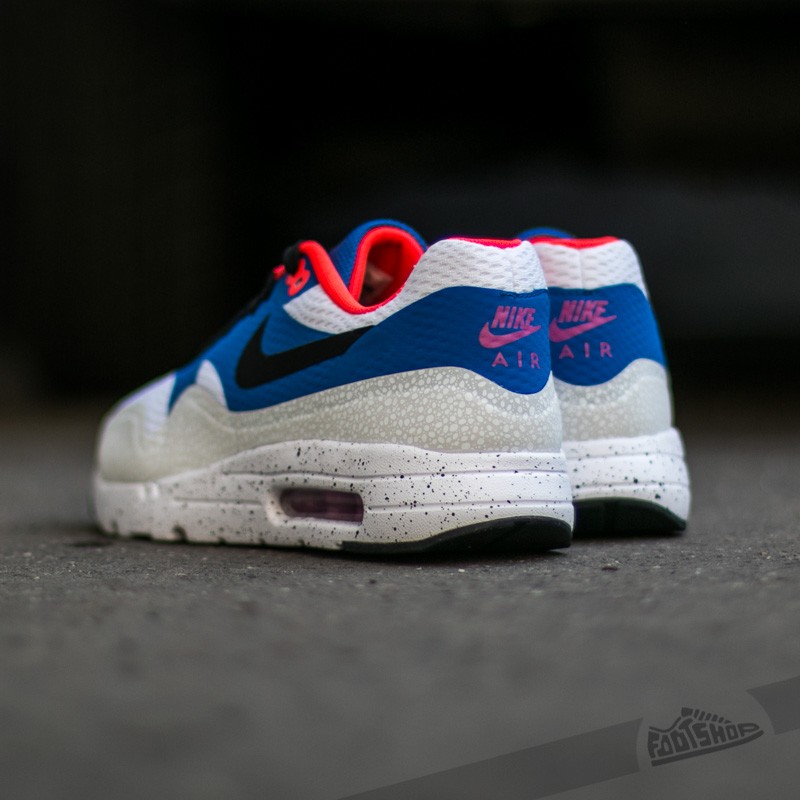 Férfi cipők Nike Air Max 1 Ultra Essential White/ Black- Varsity Royal- Reflective Silver