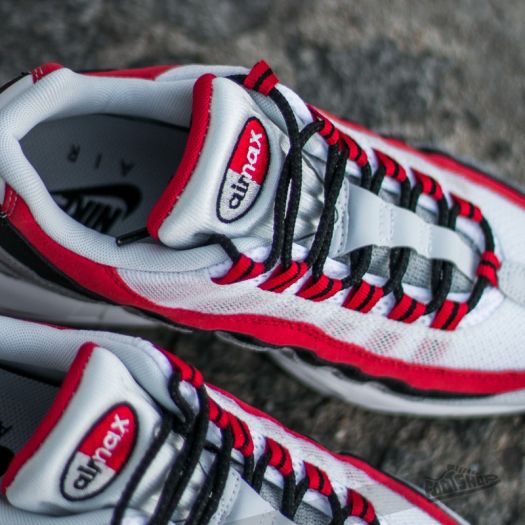 Men s shoes Nike Air Max 95 Essential University Red Wolf Grey Footshop