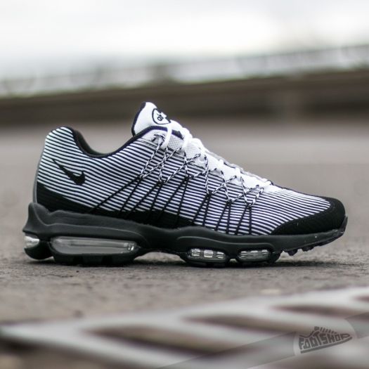 Manner Nike Air Max 95 Ultra Jacquard White Black Mettalic Silver Footshop