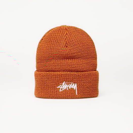 Stussy beanie orange sales