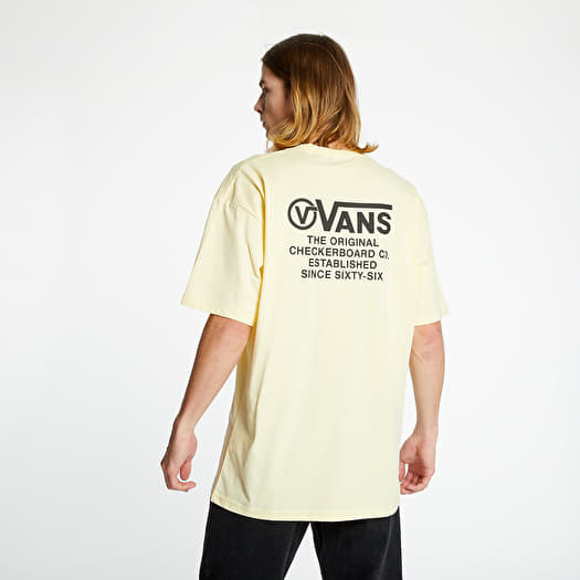 Yellow checkerboard vans shirt 2025