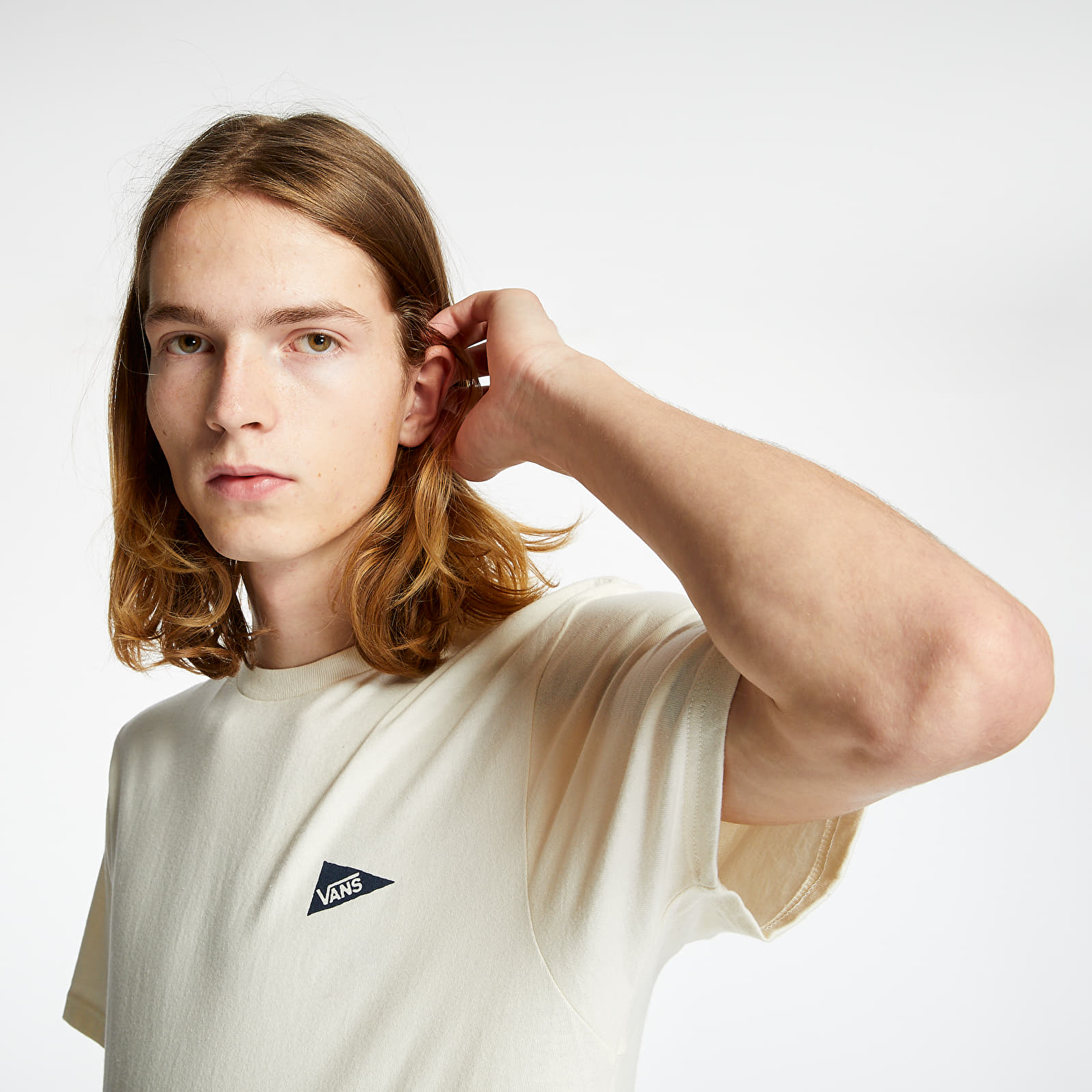 T-shirts Vans x Pilgrim Surf Supply Tee Antique White