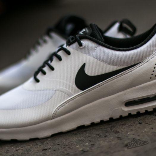 Air max thea mens black and white discount
